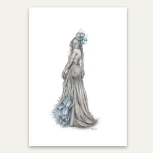 Giclee Fine Art Print - Winter Sapphire