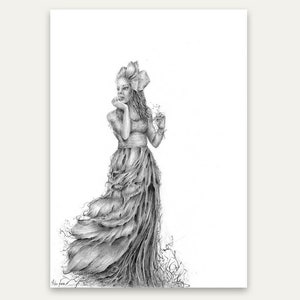 Giclee Fine Art Print - Musing Moments - Faerie