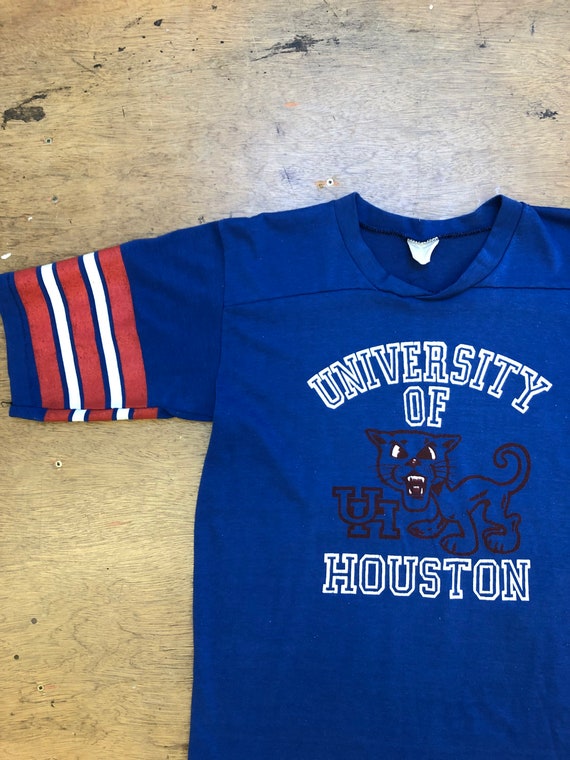 Vintage University of Houston Tee || 1970s Sportsw