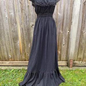 black gunne sax dress Black Velvet Open Back Party Dress By Gunne Sax