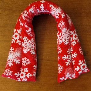 Heating Pad Neck  Wrap Microwavable Christmas Gift Wrapped