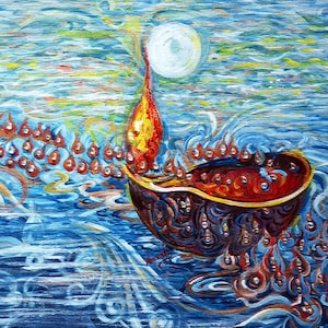 珊瑚礁　カラフル　現代アート　珊瑚　海　抽象画　色彩　色彩アート　癒し　海　絵画 珊瑚礁 カラフル 現代アート 珊瑚 海 抽象画 色彩 色彩アート