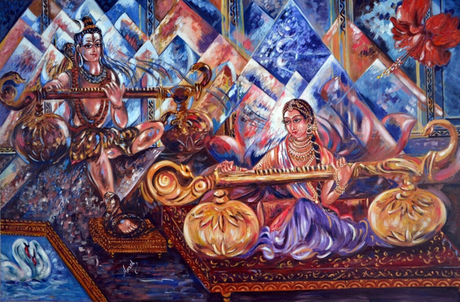 Parvati the book all afternoon