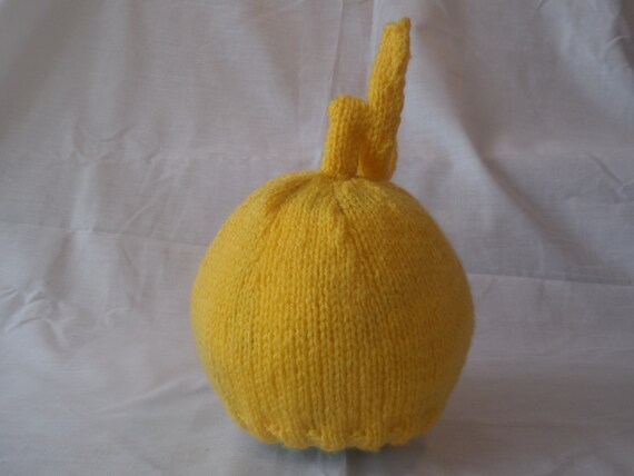 Teletubbies Laa Laa Tricote A La Main Bonnet Teletubby Jaune Taille Ado Taille Adulte Courses Cadeau