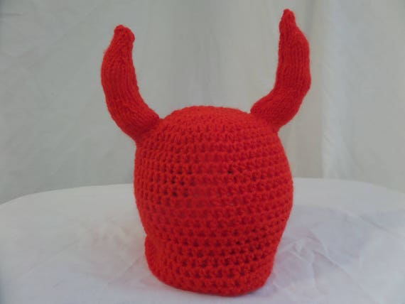 Red Devil Hat Demon Beanie Satan Hat 