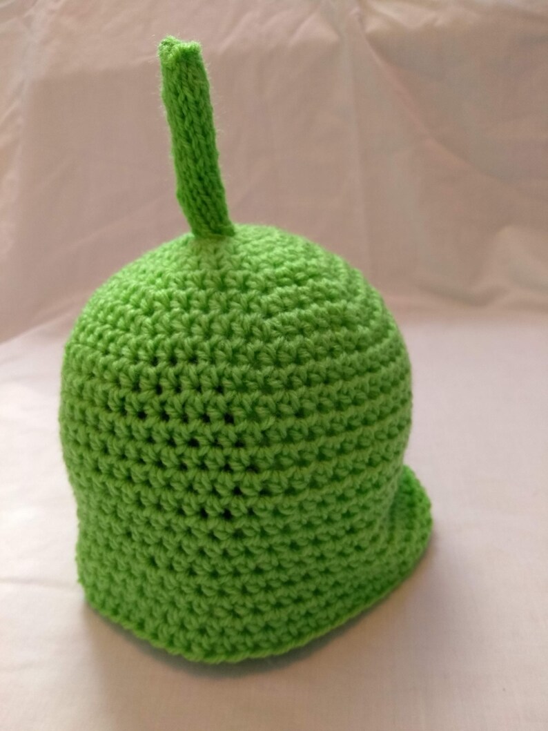 Teletubbies Dipsy Hand Crochet Beanie Hat Green Teletubby Etsy