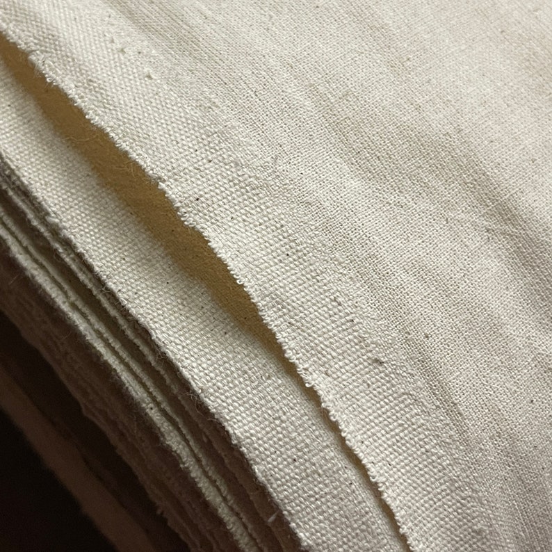 Muslin Fabric by the Yard 100 Unbleached Cotton 63 and 38 Etsy Canada