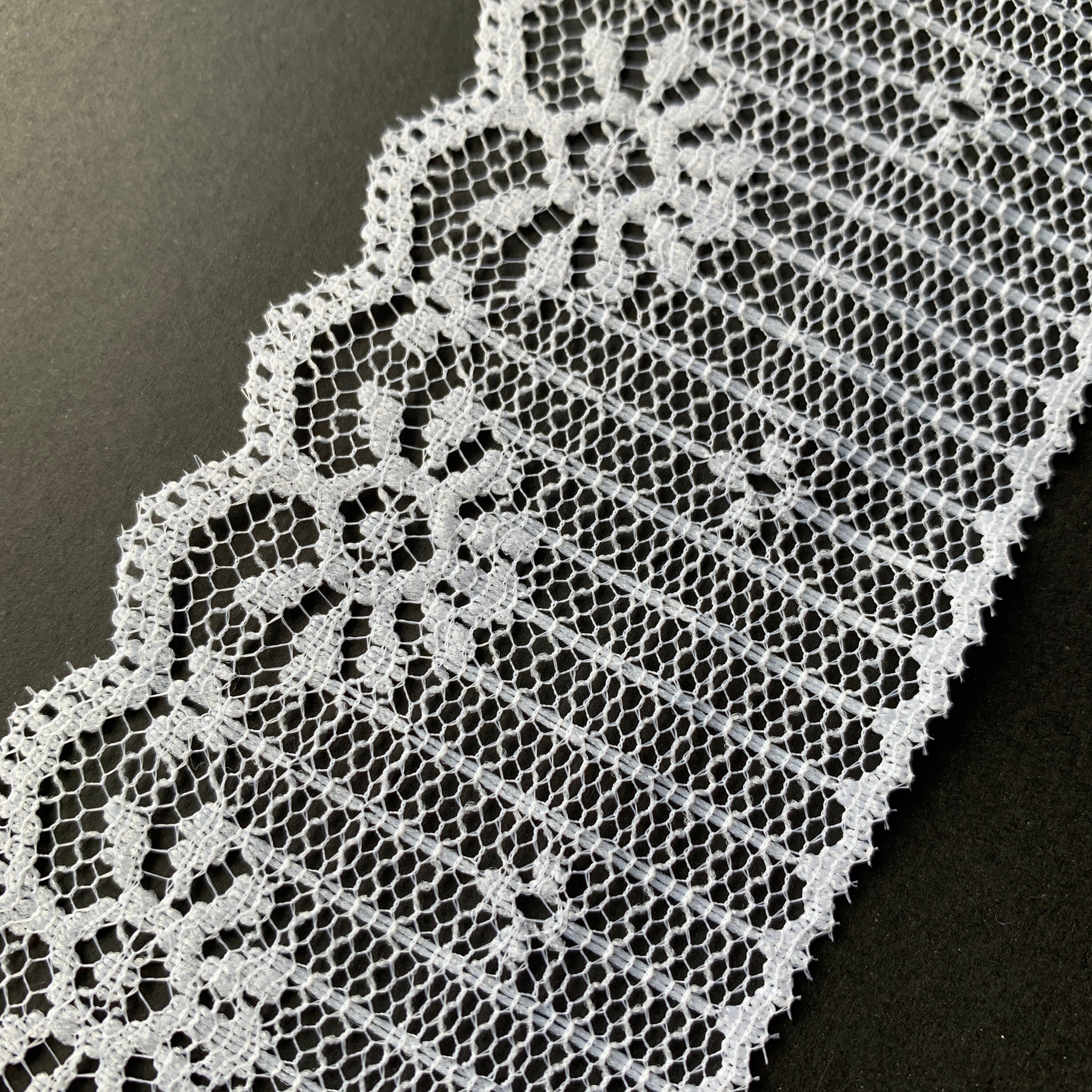 White Lace Trim 2 Inch Wide, Bridal, Brides Maids, Formal Wear, Evening,  Crafts, Diy, Doll Clothing 