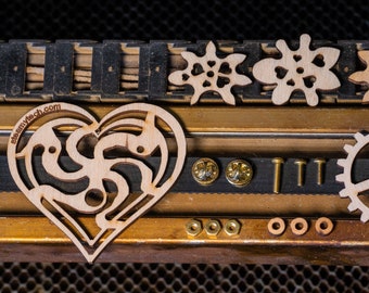 Imaginary Gear Heart Pin Kit