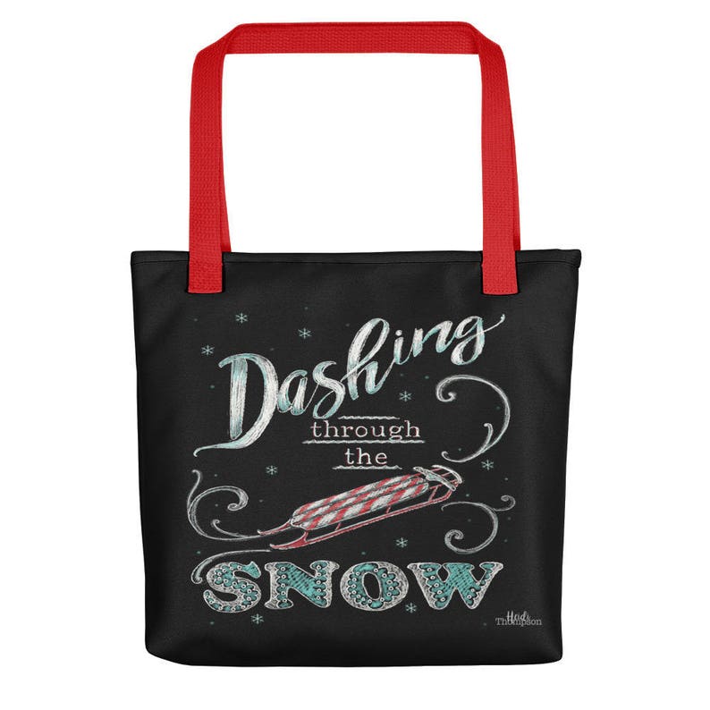 Dashing Through The Tote Bag Totes Bags Purses Datamation Lk