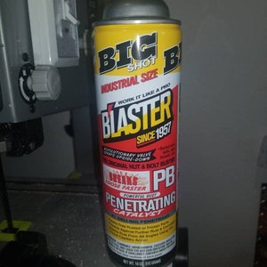 Screw on and off or magnetic bottom your choice. Large 18 oz PB BLASTER diversion safe hide cash money  lots of room inside