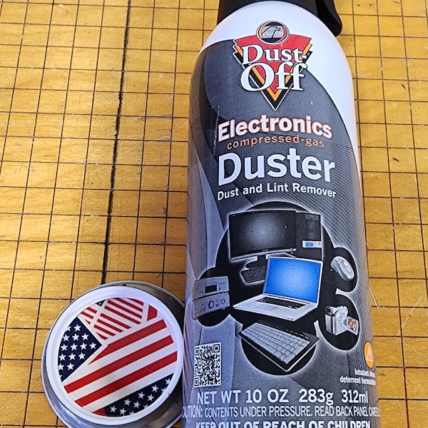 Dust Off compressed air can safe stash hidden diversion not soda pop beer box jar