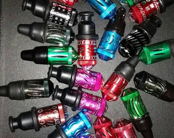 Assorted decorated  Sneak a Toke bullets listing is for 1. Just let me know what color / style you want.  Metal Tobacco Pipe Free Screens