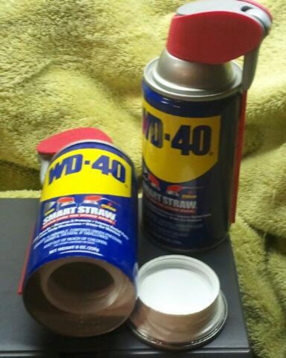 WD 40 lube can safe stash hidden diversion safes hide cash Etsy