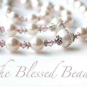 Breathtaking Catholic Rosaries, First Communion Gifts, Heirloom Christening Gifts, Confirmation Gifts, Choose a Crucifix and Centerpiece
