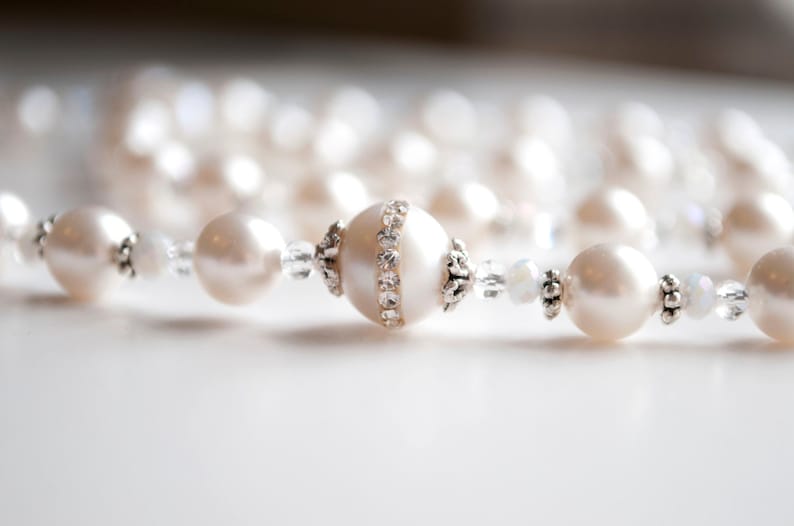 Heirloom Swarovski Pearls Catholic Rosary, Wedding Rosary, Baptism Gifts, First Communion Gifts, Catholic Gifts for Mothers, RCIA Gifts