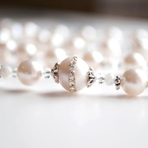 Heirloom Quality Austrian Pearls Catholic Rosary, Wedding Rosary, Baptism Gifts, First Communion Gifts, Catholic Gifts for Moms, RCIA Gifts