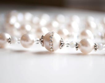 Heirloom Quality Austrian Pearls Catholic Rosary, Wedding Rosary, Baptism Gifts, First Communion Gifts, Catholic Gifts for Moms, RCIA Gifts