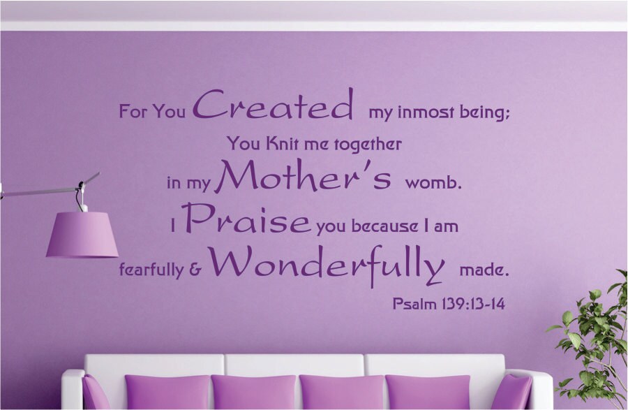 psalm 139 13 14