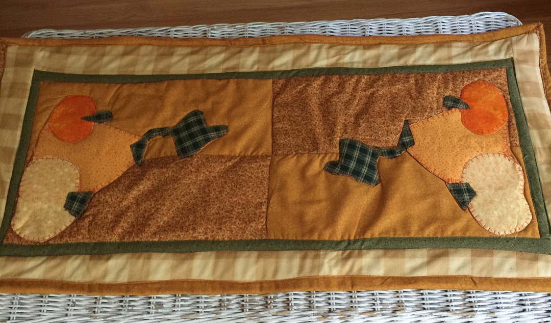 Autumn Fall Pumpkin Table Runner - Etsy