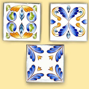 Deco tiles for backsplash, Unique tiles, Hand painted tiles, Murals, Individual tiles, Decorative tiles, Porcelain indoor and outdoor tiles.