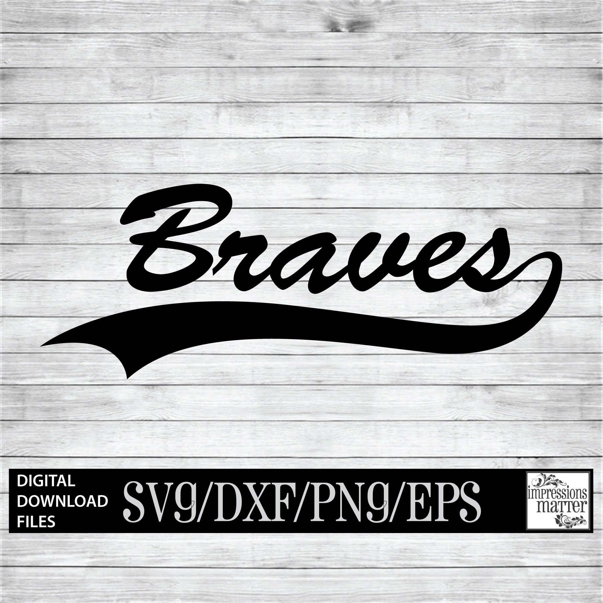 Atlanta Braves Logo svg, mlb svg, eps, dxf, png, digital file for