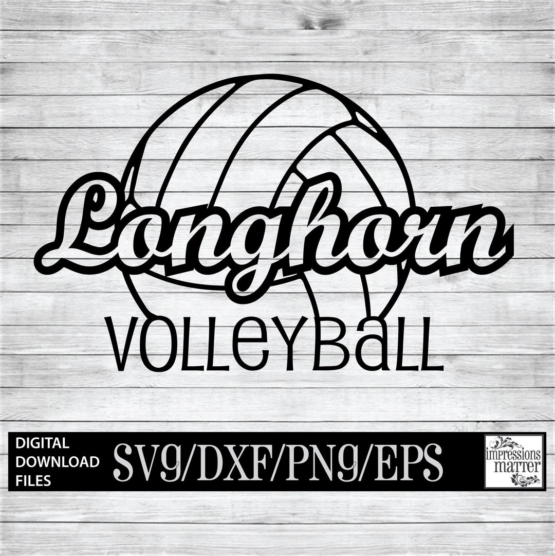 longhorn-volleyball-digital-art-file-svg-and-dxf-file-for-cricut