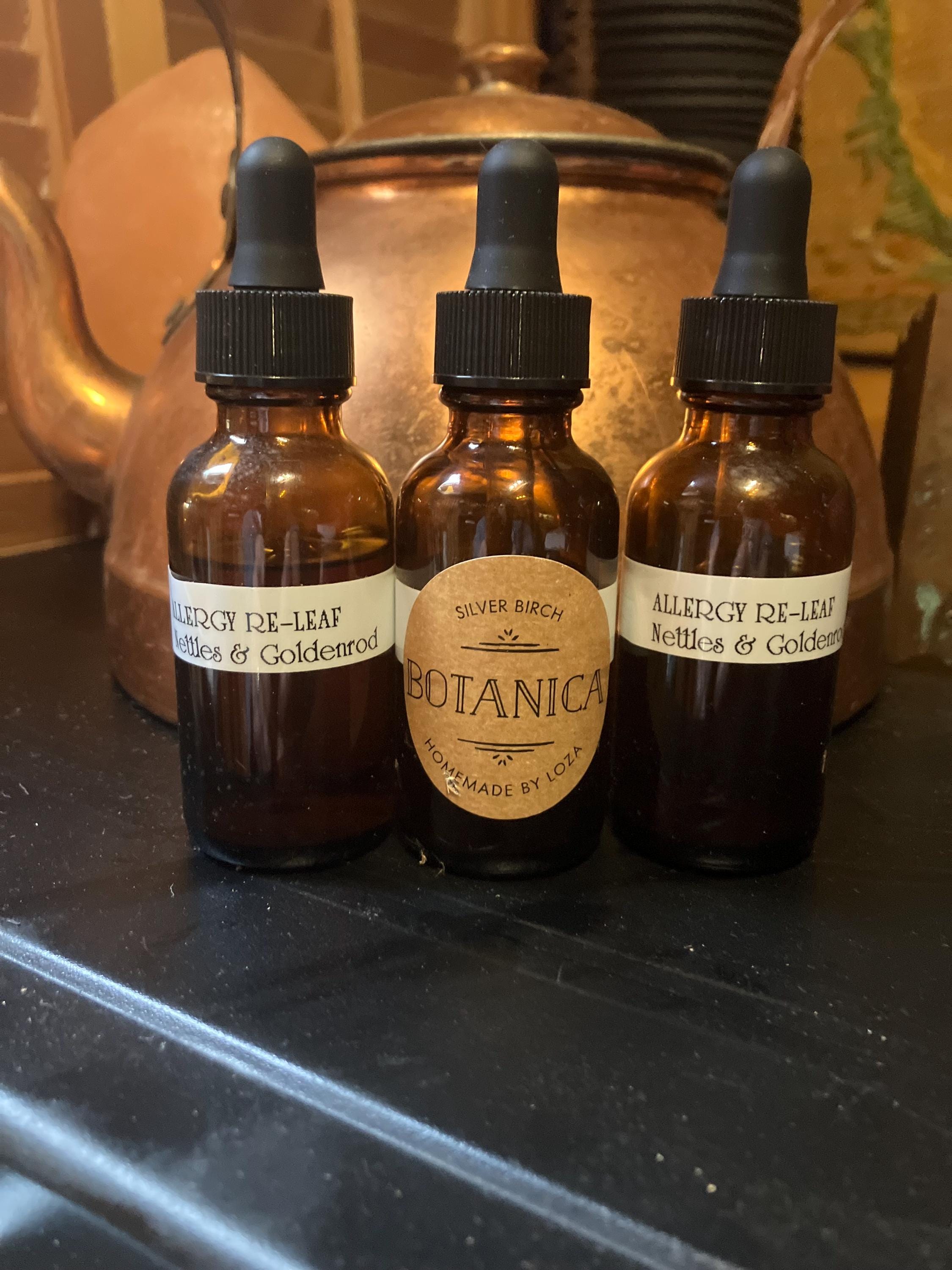 Allergy Relief Tincture: Nettles & Wildcrafted Goldenrod