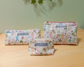 Baby Girl / Boy / Newborn / New Mum Zip Up Toiletries / Cosmetic / Make-up Bags