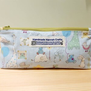 Baby Girl / Boy / Newborn / New Mum Zip Up Toiletries / Cosmetic / Make-up Bags image 8