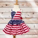 Forth of July dress ,4th of July Dress , Patriotic dress red white and blue dress, Patriotic outfit 