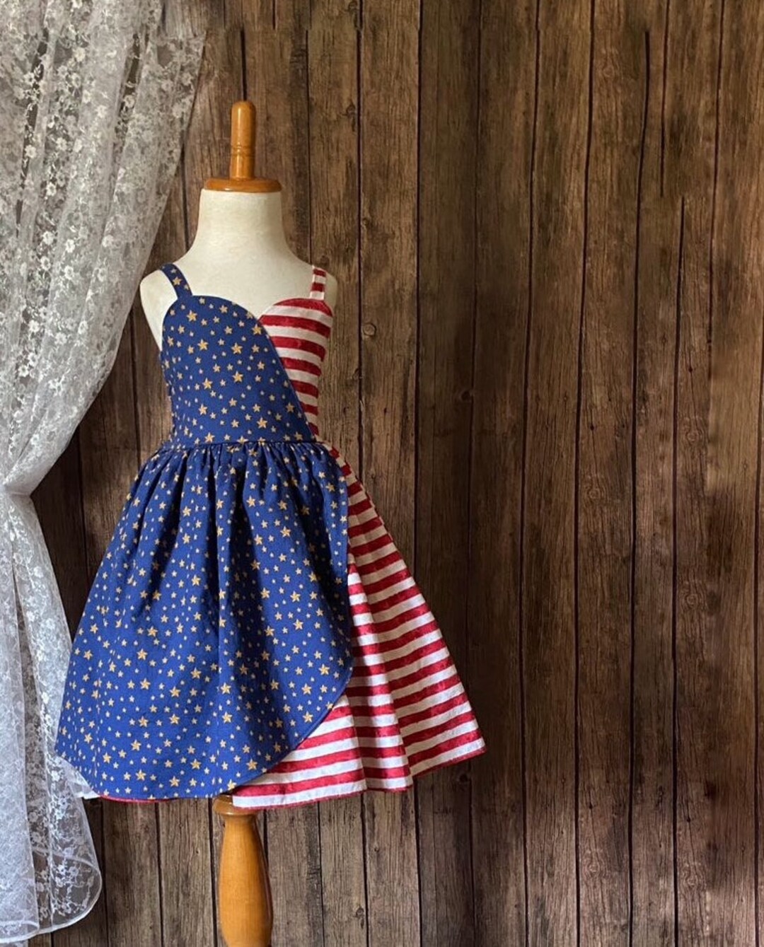 Fourth of July Dress ,4th of July Dress, Patriotic Dress Red, White and ...