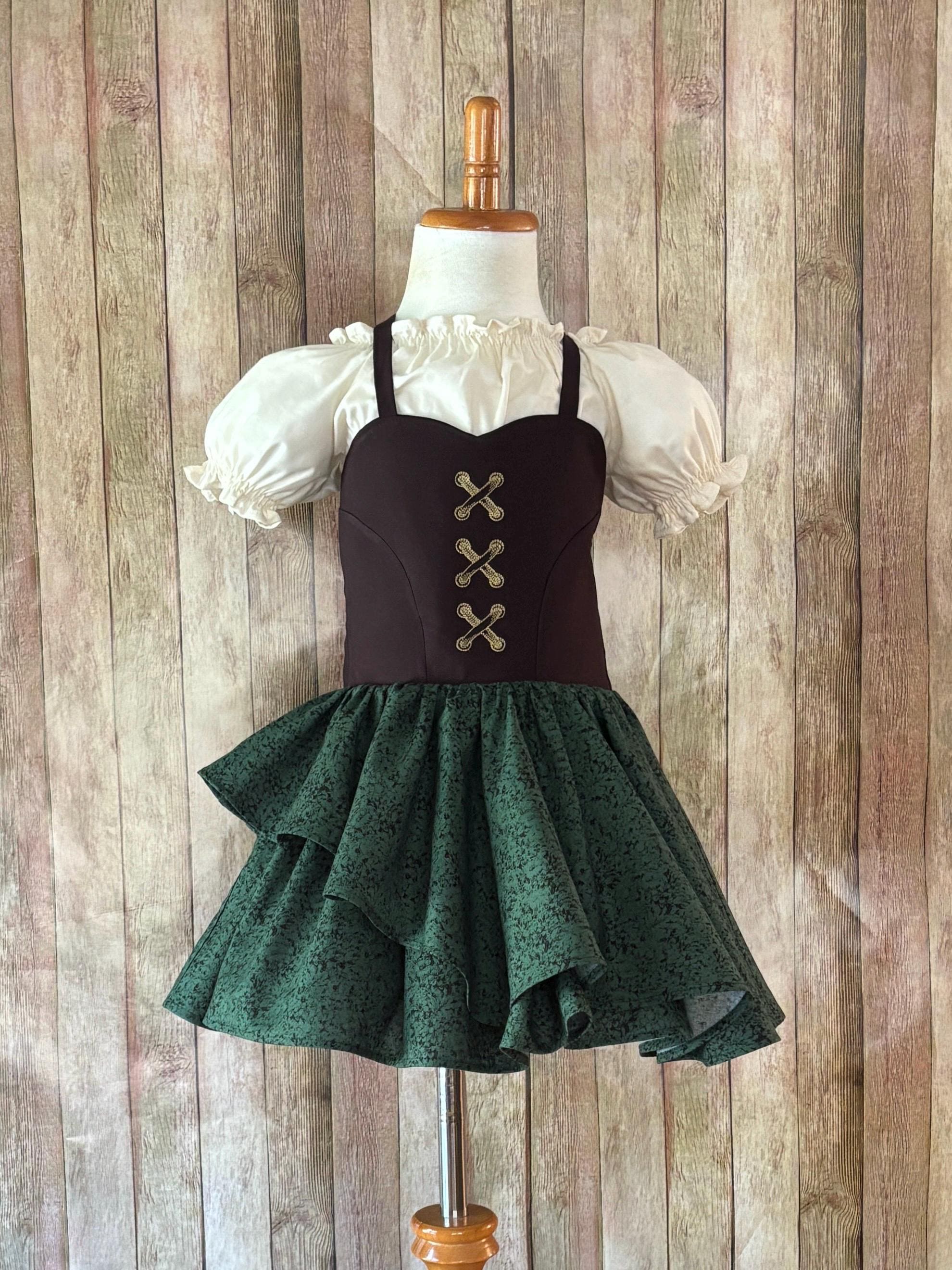 green pirate dress Green Pirate Princess Coat – DraculaClothing main image 1
