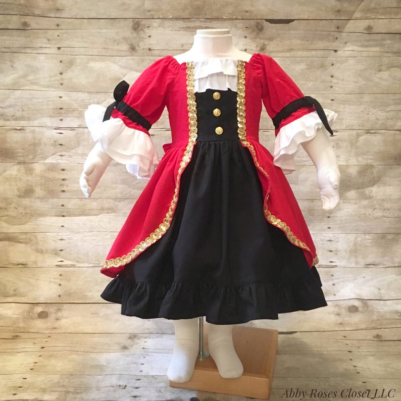 Pirate dress , Captain Hook dress