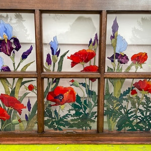 ORDER YOURS - Poppy/Iris Window