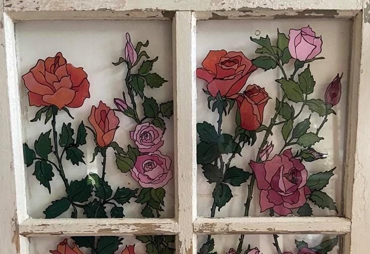 ORDER YOUR Rose Garden Window - Etsy
