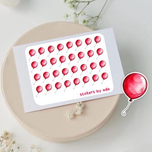 Mini Sprechblasen Sticker zur Verwendung im Tagesplaner, Bullet Journal, Kalender oder in der Agenda. Markiere deine besonderen Ereignisse wie Geburtstage, Partys, Gala.