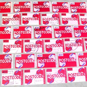 Post stamps from the Netherlands, POSTCODE