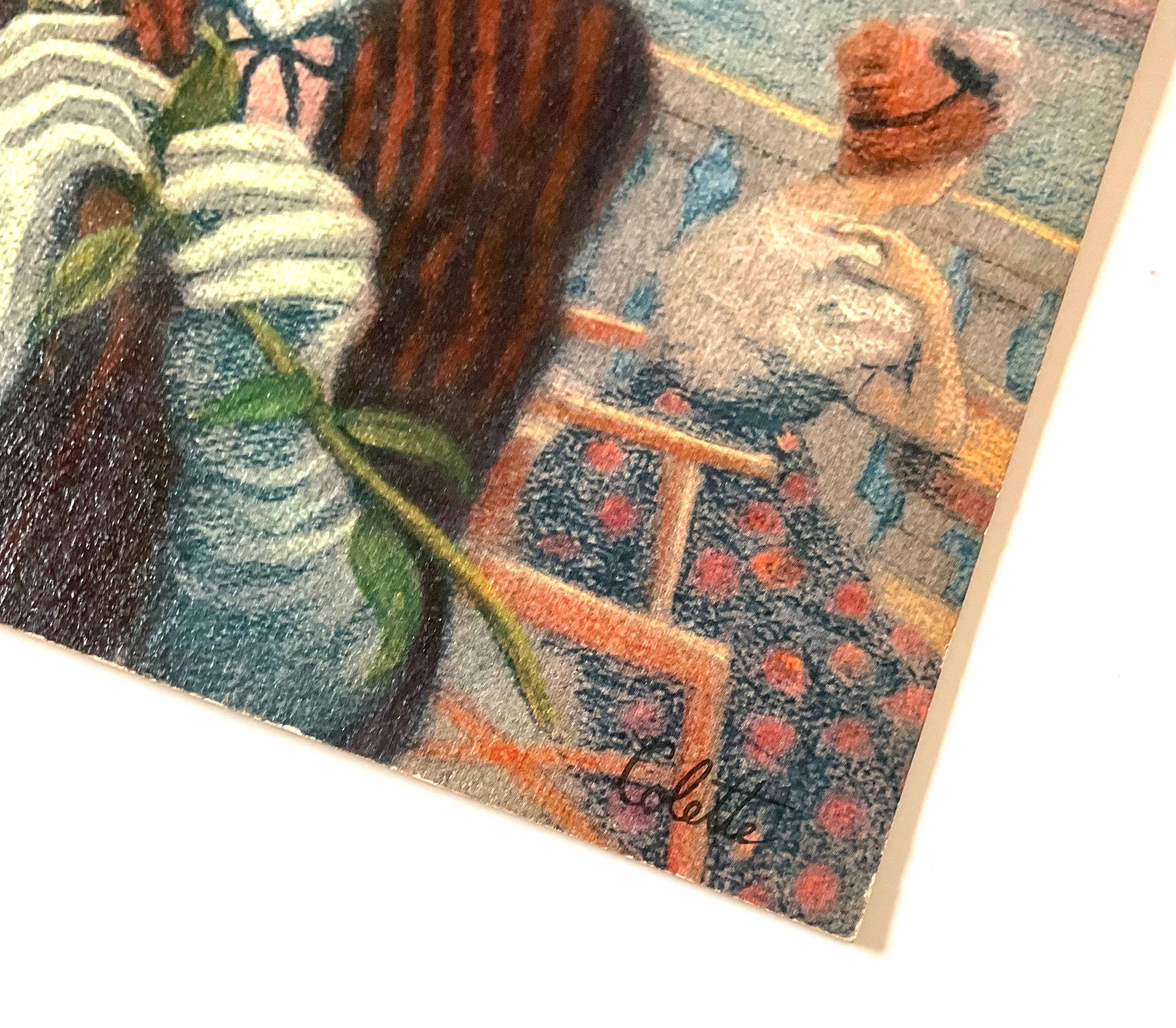 Vintage 'colette' Art Print by Donald Art Company - Classic Mid