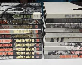 Time-life World War II Series – Silver-spine Hardcover History