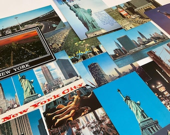 Vintage New York City Postcard Lot: Unused NYC & West Point, 75+ Years