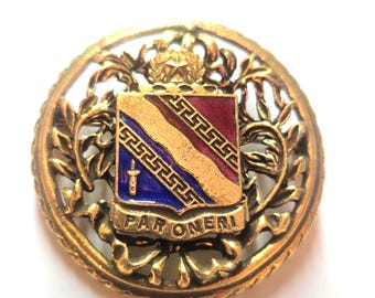 WWI 52nd Infantry Military Crest - WWI Insignia