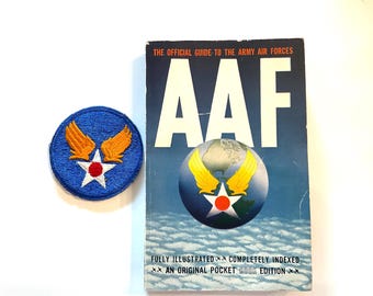 Vintage 1940s WWII US Army Air Force Patch, Original - Etsy