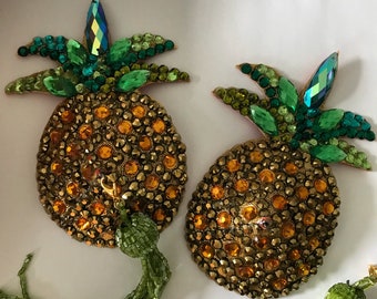 Pineapple pasties with tassels