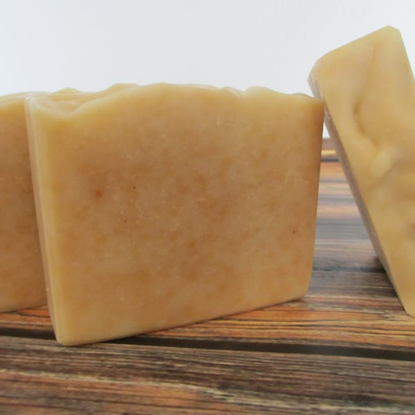 Luxury soap, natural soap, rich soap, creamy soap, natural gift, honey soap, hostess gift, soap for allergies, plain soap