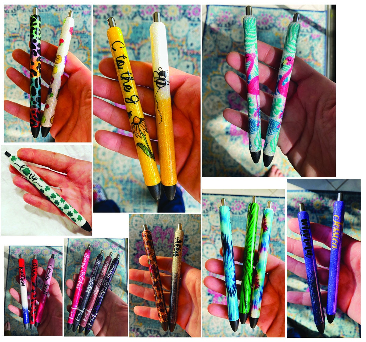 GLITTERY Pen (Refillable) – Elementary Glitters