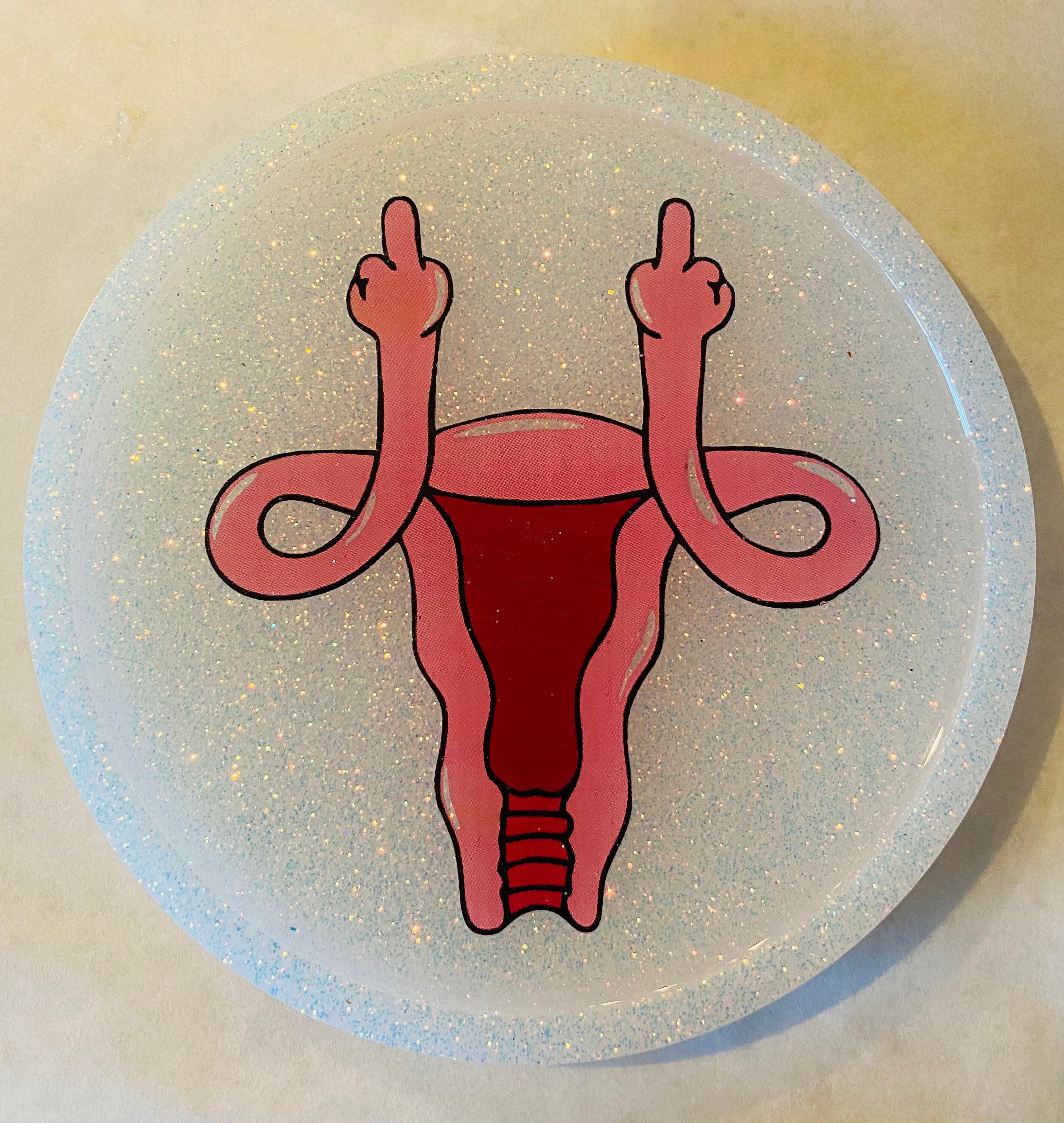 Trinket/soap dish- human rights, women’s rights