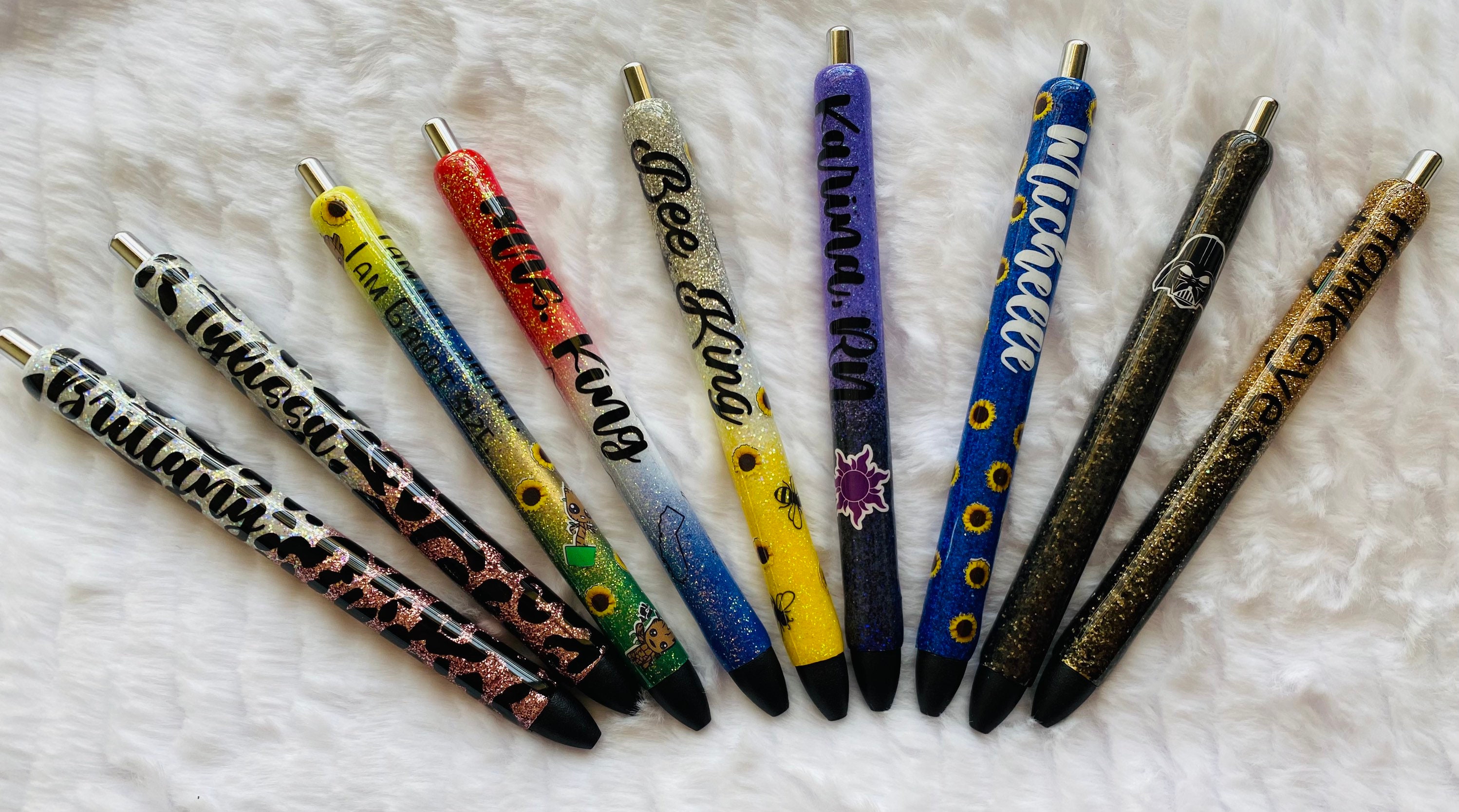 190 Epoxy pens ideas in 2023  glitter pens, custom pens, pen craft