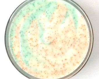 Face scrub,confetti face scrub,citrus scented face scrub,citrus lover face,colorful bath product,moisturizing face scrub,face moisturize
