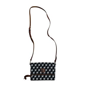 Bolso bandolera unisex multicolor de los Milwaukee Brewers de Dooney & Bourke MLB
